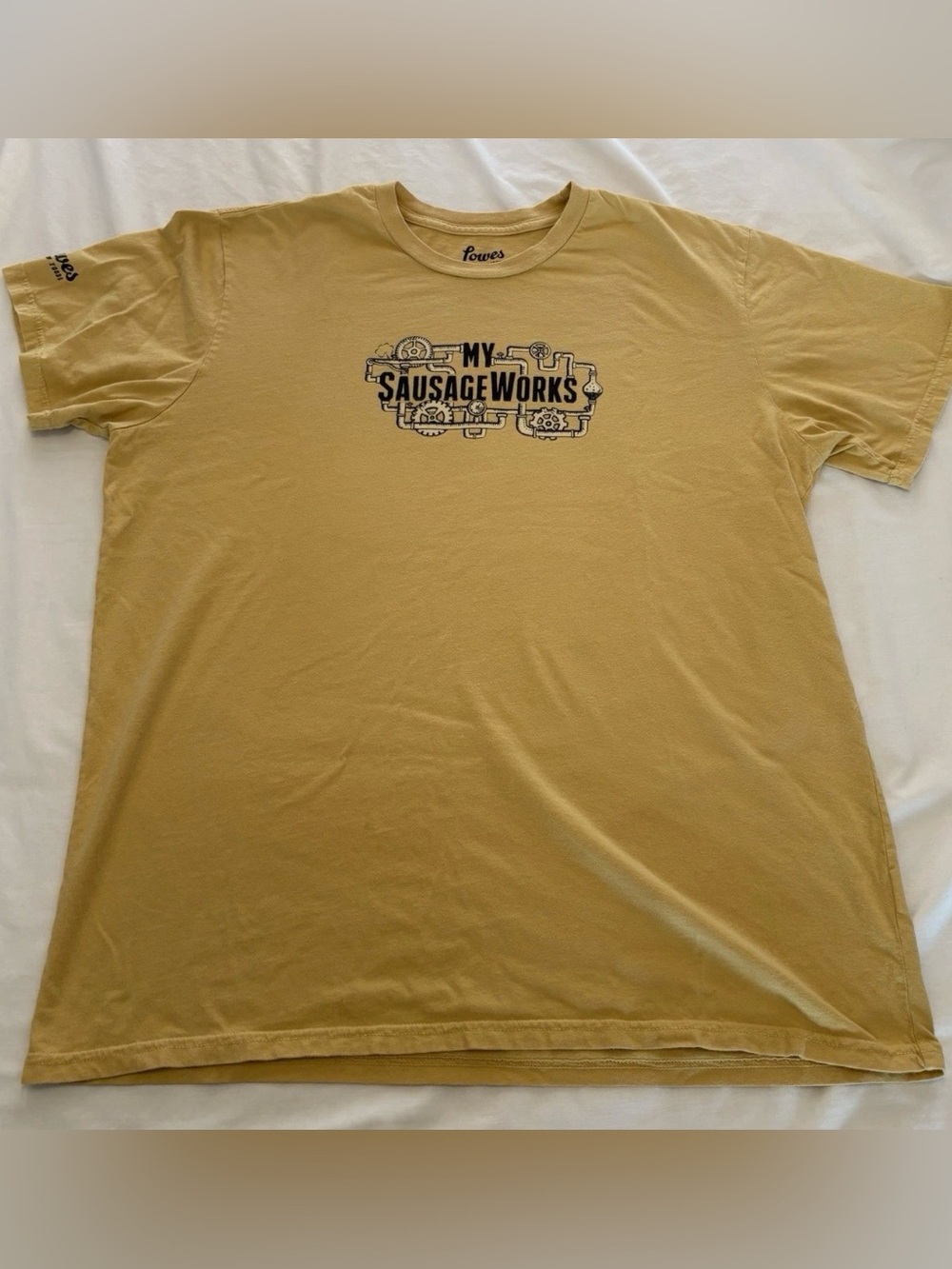My Sausage Works Lowe’s Foods Funny Tshirt Sz L